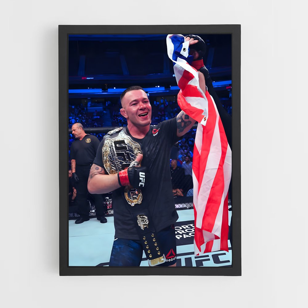 Poster Referee Britannique – affiche MMA (vue 2)